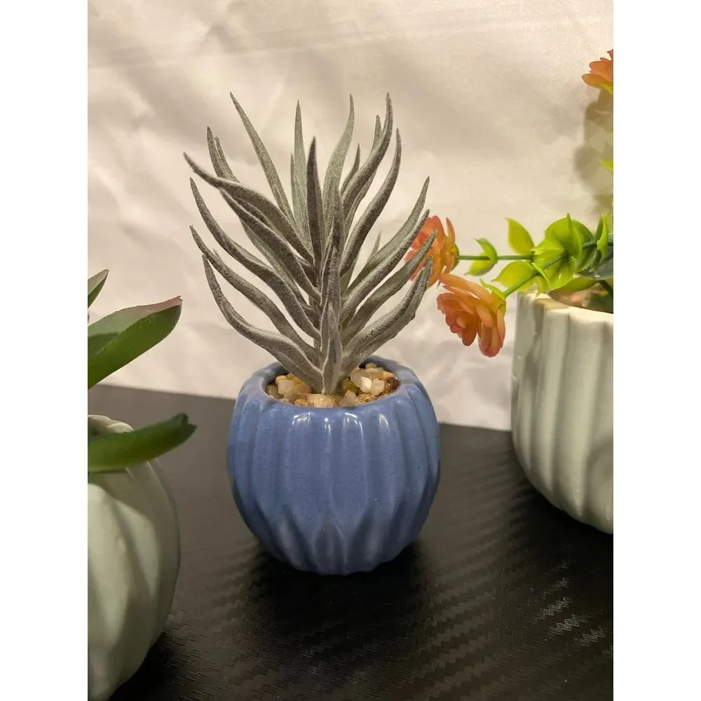 5 Cute‎ Little Artificial plants